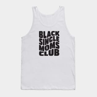 Black Single Moms Tank Top